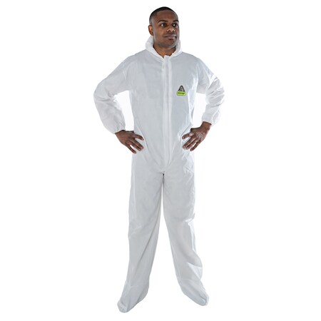 Cordova Disposable Coveralls, Hooded, 12 PK MP400L